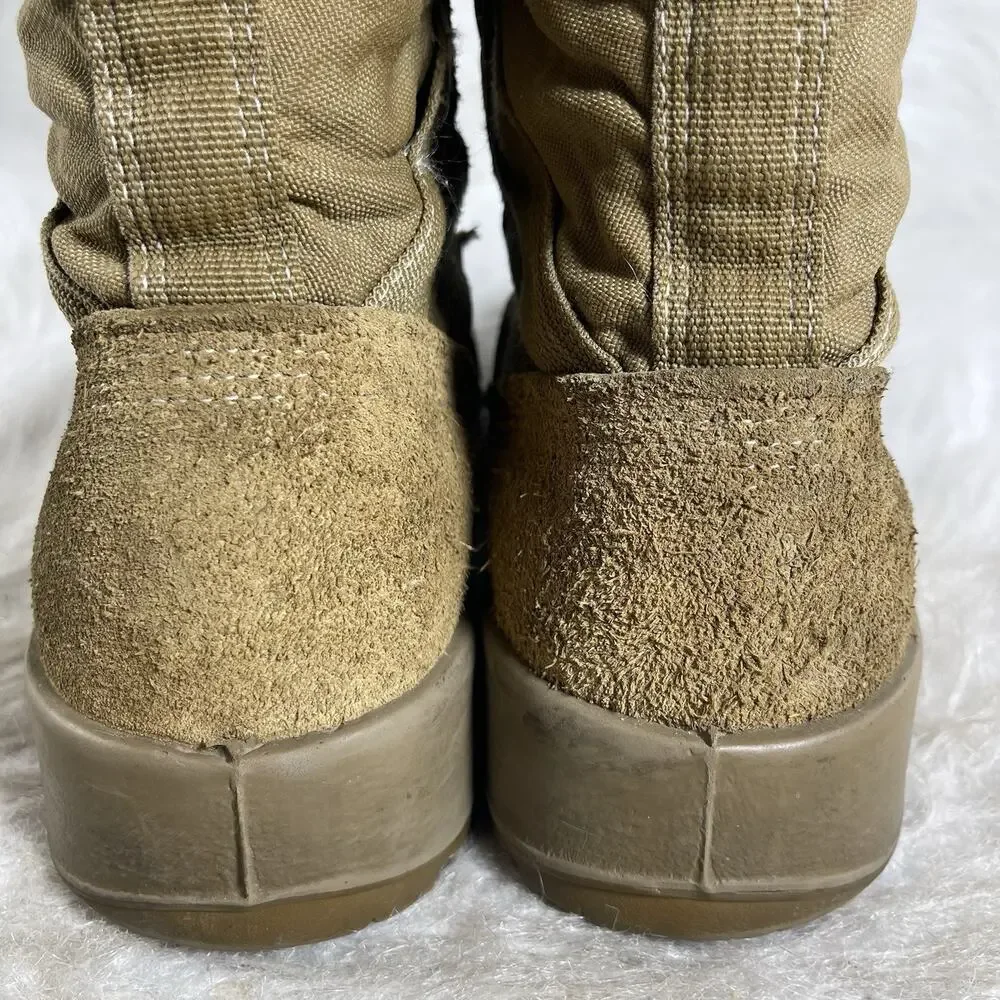 Belleville AFSTC 10.5 R Coyote Brown Steel Toe Combat Boots Vibram Made In USA